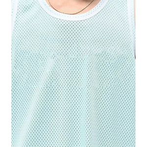 เสื้อกล้ามออกกำลังกายผู้ชายคุณภาพสูงสั่งทำพิเศษ ระบายอากาศได้ดี ผลิตจากโพลีเอสเตอร์ แห้งเร็ว เป็นมิตรกับสิ่งแวดล้อม ดีไซน์ทันสมัยเหมาะสำหรับใส่ไปยิม - Product Image 3