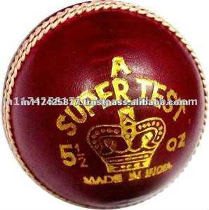 Ballon de cricket en cuir cousu à la main avec une résistance des coutures durable, conçu pour les matchs compétitifs et l'entraînement professionnel - Product Image 3