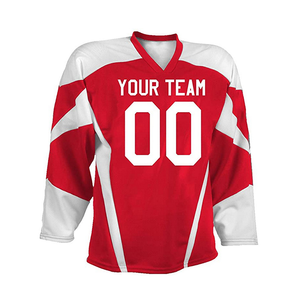 Wholesale Custom <b>Long</b> Sleeves Fleece Ice Hockey Hoodie Jersey Polyester Fabric Sublimation Ice Hoodies Hockey Uniform 280g - Product Image 4