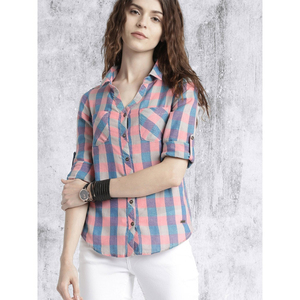 Camisas de Franela 100% Algodón para Mujer, Personalizadas, Casuales de Otoño, Color Personalizado, Diseño Sólido, Manga Larga, con Botones - Product Image 6