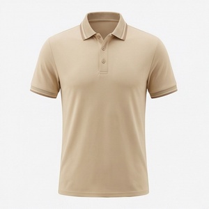 Polos Dry Fit personnalisés avec logo pour hommes, respirants, anti-transpiration, en polyester, pour le golf, t-shirt de sport - Product Image 1