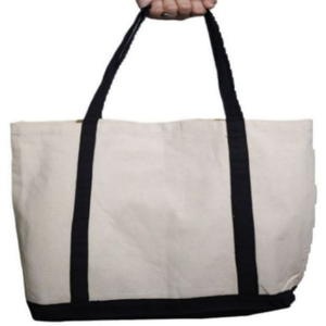 New Style Fashion Eco Friendly Shopping Women Grocery <b>Canvas</b> Tote Bag with Pocket Cotton Tote with Bags Custom Printed Logo - Product Image 3