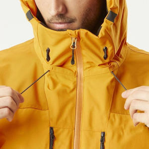 Chaqueta de Esquí Impermeable para Hombre 2026, con Capucha Desmontable y Cierre de Cremallera, Transpirable, para Esquí en Nieve de Montaña - Product Image 3