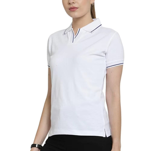 Camiseta de polo de golf sublimada con logo personalizado para niños, en grandes cantidades, corte ajustado, con logo bordado, camisetas de polo para mujer - Product Image 3