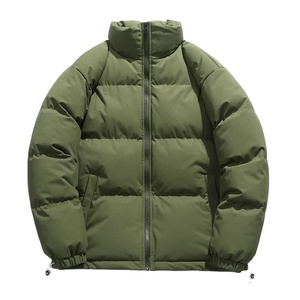 Men's & Women's Outdoor Cotton <b>Padded</b> Streetwear Jackets with Stand Collar Warm Zipper <b>Coats</b> Thicken for Indoor & Outdoor Use - Product Image 3