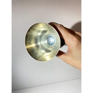 Handmade Set of 4 Durable Wine <b>Glasses</b> for Party Occasion Vintage <b>Stainless</b> Steel Bell-Shaped Goblets - Product Image 4