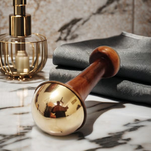 Varita de Bronce Ayurvédica Senoras Kansa para Masaje Facial |   Herramienta para Reafirmar y Dar Brillo a la Piel |   Proveedor Mayorista India - Product Image 3