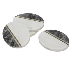 Sous-verres en céramique écologiques pour la décoration de bureau ou de mariage/cadeau résistant à la chaleur et élégant - Product Image 6