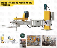 Machine de polissage à bras flexible pour marbre et granit H1, prix usine, machines de découpe de pierre dure et de roche 5.5kw