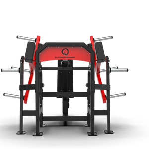 Équipement de fitness Qli QASP63, best-seller, presse à épaules commerciale en métal réglable, extra large, charge de plaques, 300 kg max. - Product Image 4