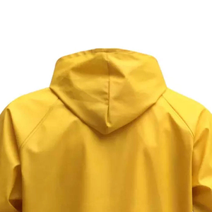 Traje de Protección Contra Lluvia Intensa, Tela de Poliéster Laminada con PVC, Ropa de Seguridad Industrial, Traje Impermeable de Alta Visibilidad con Franjas Reflectantes - Product Image 5