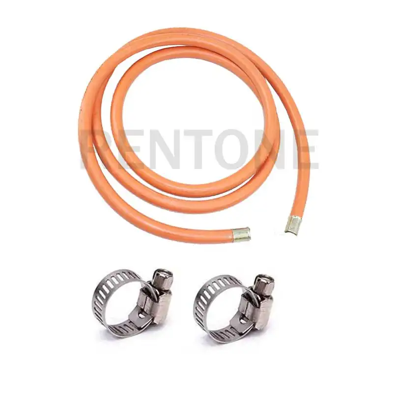 RENTONE Fiber Braid Reinforcement 300psi Rubber LPG Natural Gas Hose Propane Hose For Industrial or Family Use