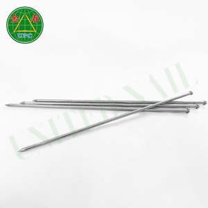 Clou en acier au carbone brillant 4,9x295 mm, spécification entrepreneur, galvanisé, clou Comon, tige lisse, pour construction bois, usine Vietnam - Product Image 1