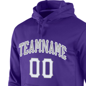 Sweat à capuche personnalisé pour équipe sportive, avec sublimation, nom du club imprimé sur toute la surface, en polaire polyester, fournisseur de sweats à capuche d'entraînement - Product Image 3