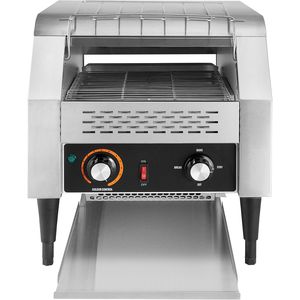 Commercial Conveyor Belt <b>Toaster</b> Oven Heavy Duty Stainless Steel 300 Slices/Hour Commercial Bakery Equipment - Product Image 4