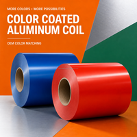 Options d'alliage 3003, 3104, 3105 avec largeur et couleur personnalisées pour le traitement de la bobine d'aluminium prépeinte