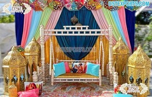 Arabic Wedding White Fiber Moroccan <b>Lamps</b> FRP Moroccan <b>Lamps</b> for Walkway Decoration Muslim Wedding Moroccan <b>Lanterns</b> for Decor - Product Image 5