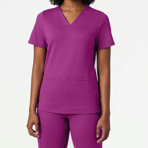 Traje Quirúrgico Unisex Resistente, Diseñado con Tejido Suave y Transpirable de Spandex/Poliéster, Ofrece Movimiento Flexible, Comodidad Estable y Suavidad - Product Image 6