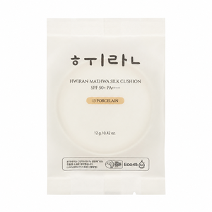 รองพื้นแบบคุชชั่น HWIRAN Maehwa Silk  ครีมบำรุงผิวเกาหลี เนื้อสัมผัสกึ่งแมตต์ ติดทนนาน ปกปิดอย่างเป็นธรรมชาติ เติมได้ ใช้สำหรับแต่งหน้า - Product Image 2