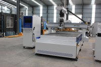 Máquina CNC de tallado de madera de 8 mm de alta resistencia con cama arenada 1540, ajuste automático de herramientas, router CNC para carpintería, longitud de soporte personalizada