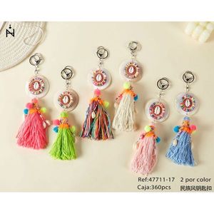 Portachiavi in Pelle Stile Etnico Design LLAVERO - Product Image 1