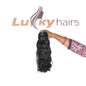Extensiones de Cabello Humano Rizado con Corte Recto, Remy Indio, Puntas Uniformes, Rizos Definidos, Negro Natural, Doble Trama a Máquina, 100g - Product Image 2