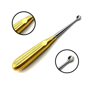 Curettes osseuses manuelles en acier inoxydable de haute qualité avec certification CE ISO - Narham Enterprises - Product Image 3