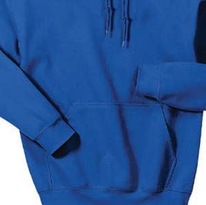 Sudaderas con Capucha Azul Rey con Logotipos de Hermandades y Fraternidades, de Algodón y Felpa, Estilo Casual para Otoño, Corte Regular, Color Sólido, con Bolsillos - Product Image 5