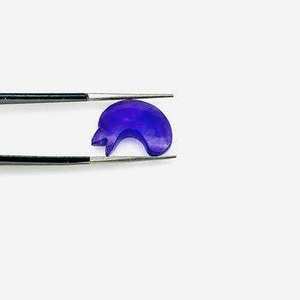 Figurines de Dauphin en Améthyste Violette Naturelle Sculptées à la Main, Pierres Précieuses Détachées, Breloques pour la Fabrication de Bijoux, Prix de Gros - Product Image 4