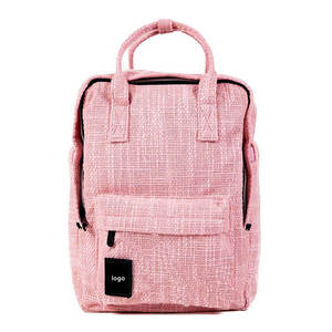 Multipurpose Jute <b>Backpack</b> Eco Friendly Lightweight Bag for School Office Travel - Product Image 3