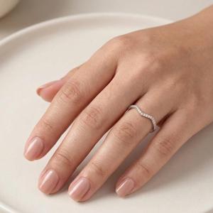 Bague de fiançailles en or massif 10K 14K 18K avec diamant de laboratoire rond de 0,20 ct certifié IGI, couleur E, clarté VVS - Product Image 4