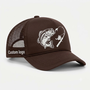 Gorra trucker de malla con visera curva 2D y logotipo personalizado al por mayor para hombre y mujer, fabricada en Vietnam - Product Image 1