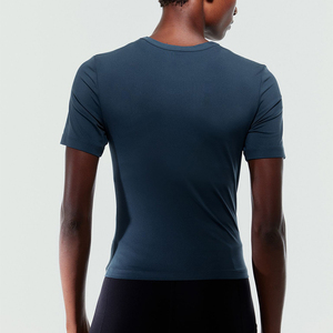 T-shirt à capuche pour femme en molleton 100 % coton, coupe classique, respirant, avec logo personnalisé – Prix de gros, haute qualité - Product Image 4