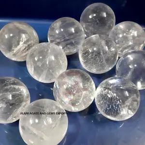 批发希玛利亚水晶石英球透明水晶石英治疗球增强精神能力从吉拉尼玛瑙购买