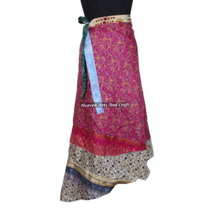 Faldas Envolventes de Seda con Gran Descuento, Tenerife, Islas Canarias, Estilo Boho, Multicolor, Ropa de Verano, Cómoda y a la Moda - Product Image 1