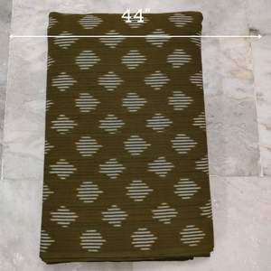 Tela de Algodón Ikat Tradicional Tejida a Mano por Artesanos Indios, Ecológica, Duradera, Lavable a Máquina, Agradable al Tacto, Material de Costura para el Hogar - Product Image 4