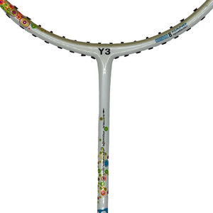 Raquette de badminton en fibre de carbone Y3 pour adultes, pour les tournois, les matchs et l'entraînement - Product Image 1
