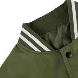 Veste bomber décontractée slim fit, veste varsity tendance pour homme, fabrication pakistanaise, veste varsity vintage pour moto, course automobile - Product Image 2