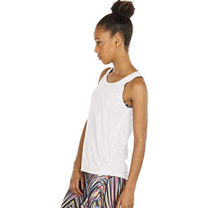 Camiseta sin mangas transpirable con bordado, talla única, sexy, ajustada, con estampado digital para mujer - Product Image 6