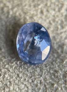 ไพลินสีน้ำเงินธรรมชาติ, ไพลินสีน้ำเงินทรงรีจากเหมืองซีลอน, ไพลินสีน้ำเงินจากศรีลังกา - Product Image 2