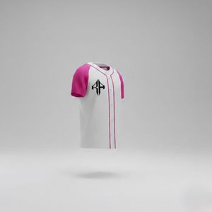 Maillots de baseball en polyester 100% imprimés numériquement, technique d'impression numérique, pour adultes, col en V, haute qualité par RIVIAN ATLANTIC - Product Image 6