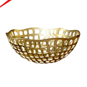 Plat de service en aluminium, nouveau design, très demandé, pour servir des aliments et des fruits sur la table, avec poignées - Product Image 4
