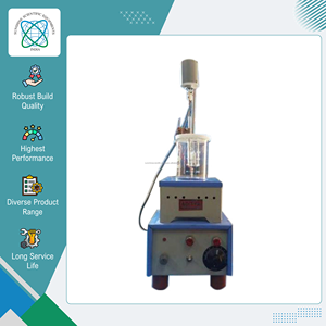 Qualité supérieure F.H.P. Agitateur à moteur électrique facile à utiliser, appareil de détermination de la pointe de ramollissement (appareil à anneau et à boule) à vendre - Product Image 4