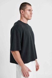 Camiseta de Hombre de Alta Calidad, Talla Grande, 100% Algodón, Manga Corta, Cuello Redondo, Corte Casual, Largo Regular, Secado Rápido, Logotipo Personalizado - Product Image 5