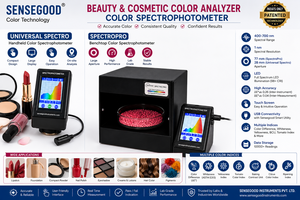 Espectrofotómetro de Color para Cosméticos, 400-700 Nm, Resolución de 1 Nm, Analizador para Pruebas de Muestras de Polvo/Pasta Cosmética, Sensegood - Product Image 3