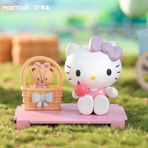 Figura Coleccionable <span class=keywords><strong>Original</strong></span> MOETCH Sanrioo HelloKitty Sweetheart Playmate Series Micro Box Blind Box, Juguete de Anime para Fans de Sanrioo - Product Image 6