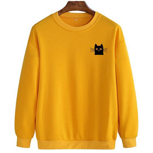 เสื้อสเวตเชิ้ตผู้ชาย คุณภาพสูง ผ้าหนานุ่ม ขายส่ง ผ้าฝ้ายแท้ สีพื้น ผลิตจากโรงงาน - Product Image 1