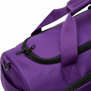 Sac de voyage extérieur avec compartiment à chaussures, sac de sport et de gym tendance avec logo personnalisé et motif lettres, sac bandoulière - Product Image 6
