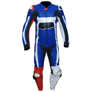 Traje de Motociclismo para Hombre, Talla Grande, de Cuero Vacuno Genuino, Impermeable, Resistente al Viento, Ropa Deportiva para Exteriores, Traje para Motocicleta - Product Image 2