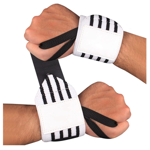 Top Selling Hot Sale Unisex Neoprene Breathable Heavy Duty Wrist <b>Wraps</b> for Weight Lifting Powerlifting Gym Fitness OEM ODM - Product Image 1
